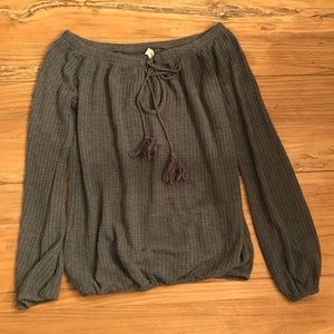 Ganesh off the shoulder sweater